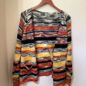 Multicolor Striped Women's Sweater